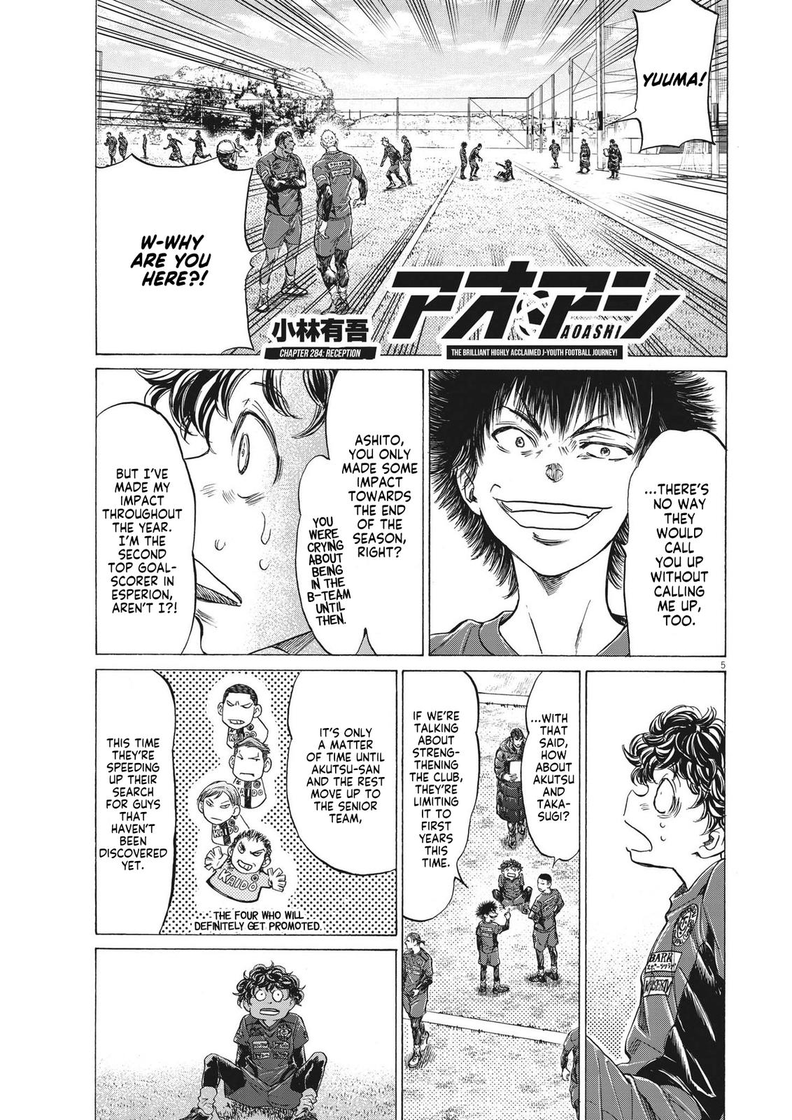 Read Ao Ashi Manga Online