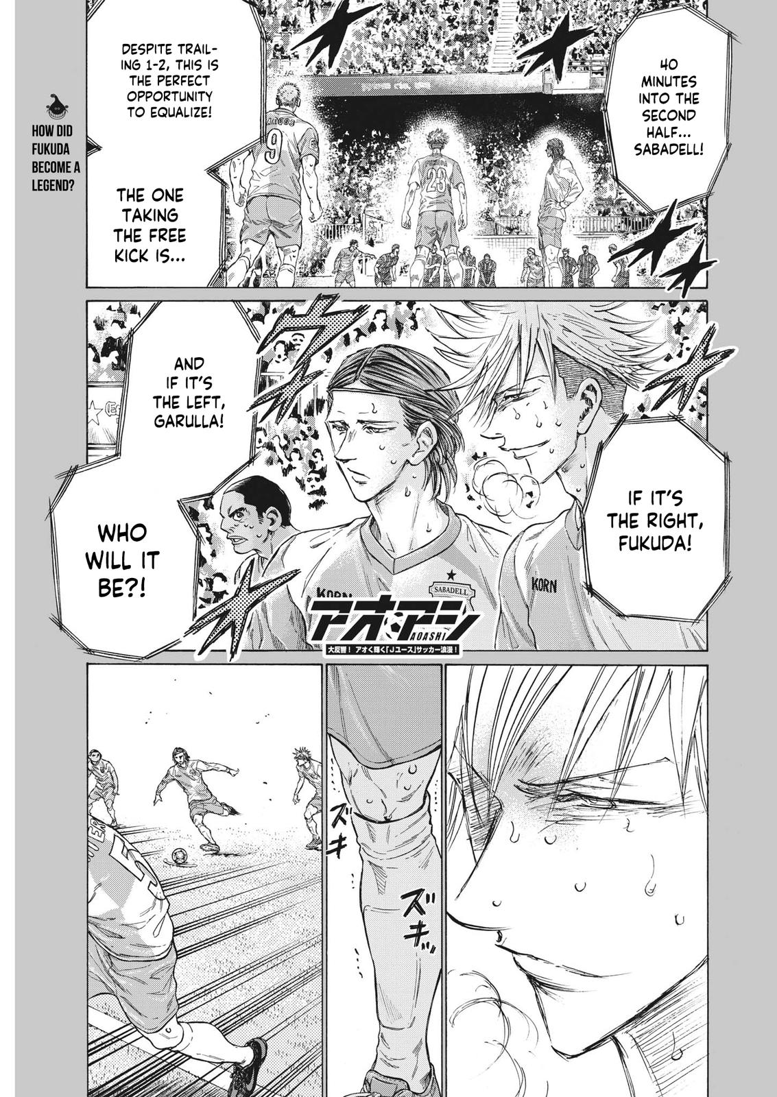 Read Ao Ashi Manga Online