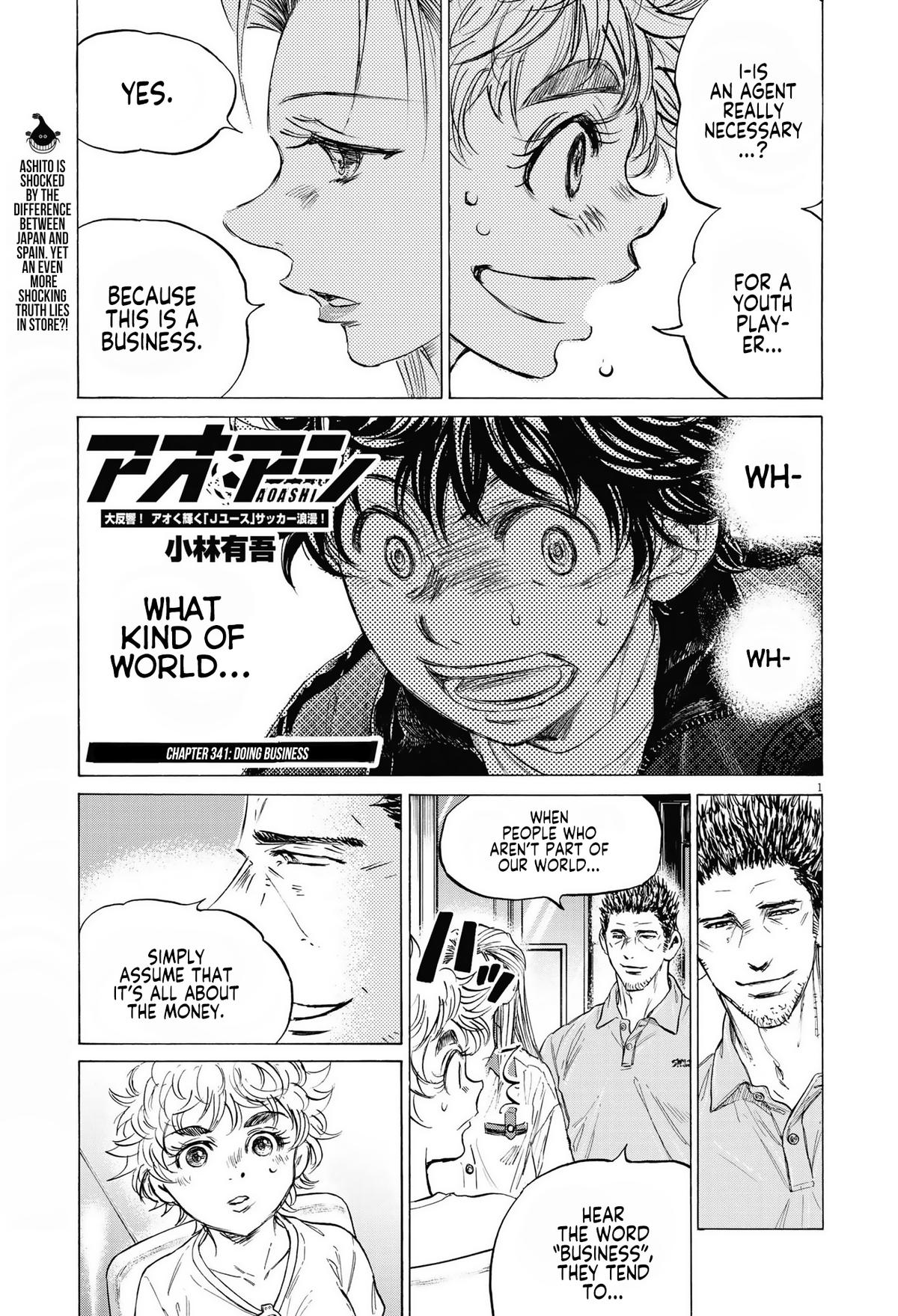 Read Ao Ashi Manga Online