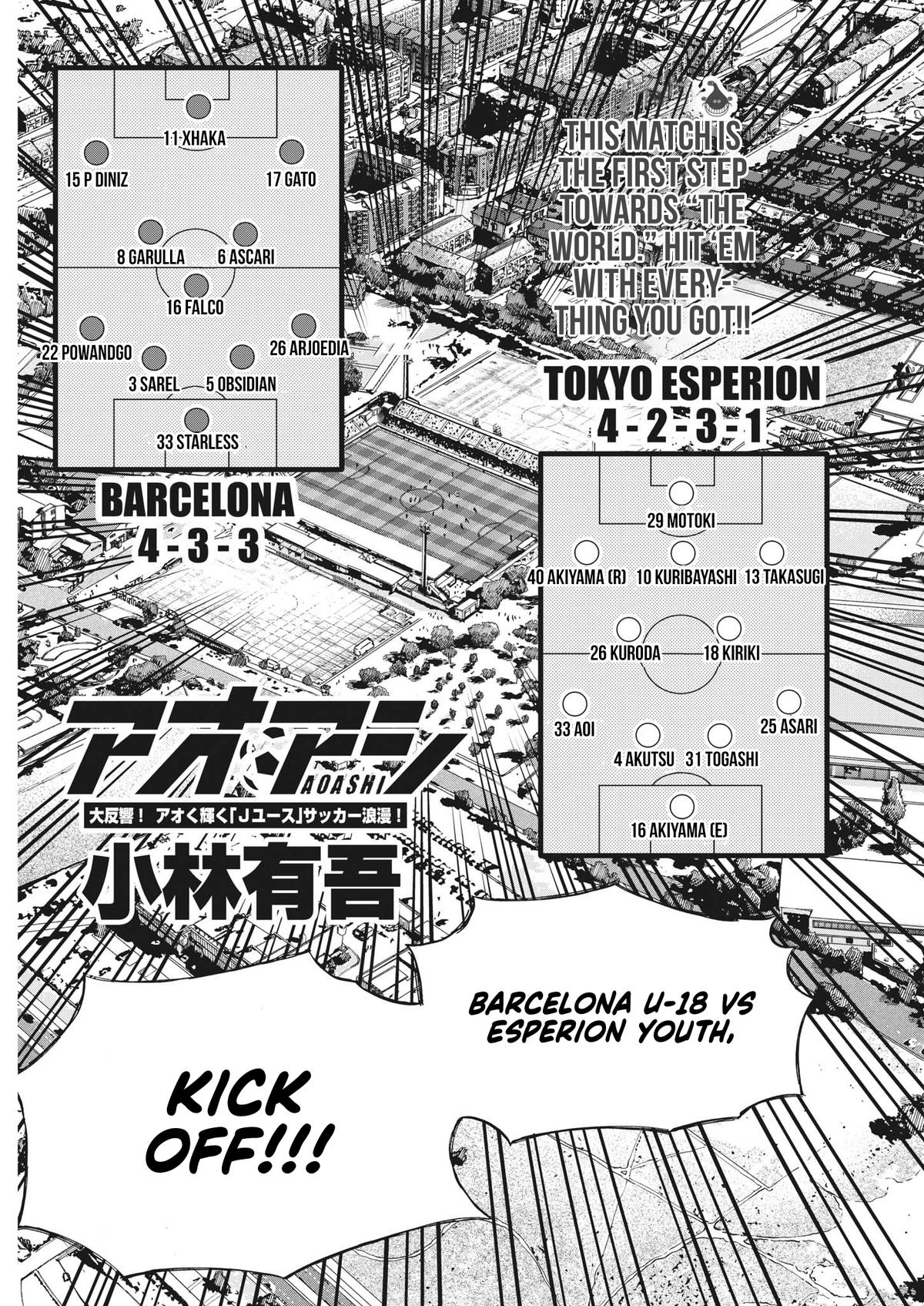 Read Ao Ashi Manga Online