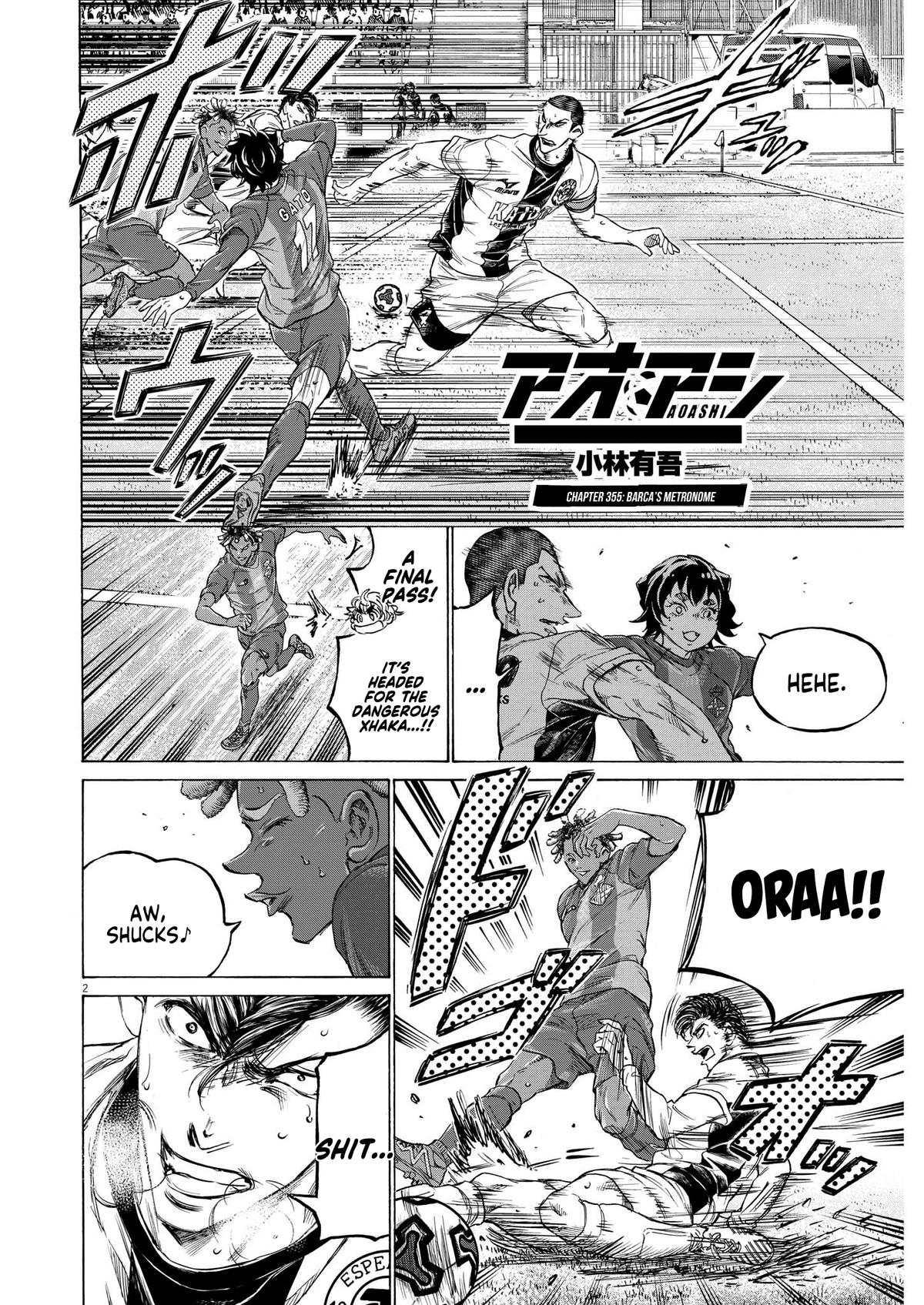 Read Ao Ashi Manga Online