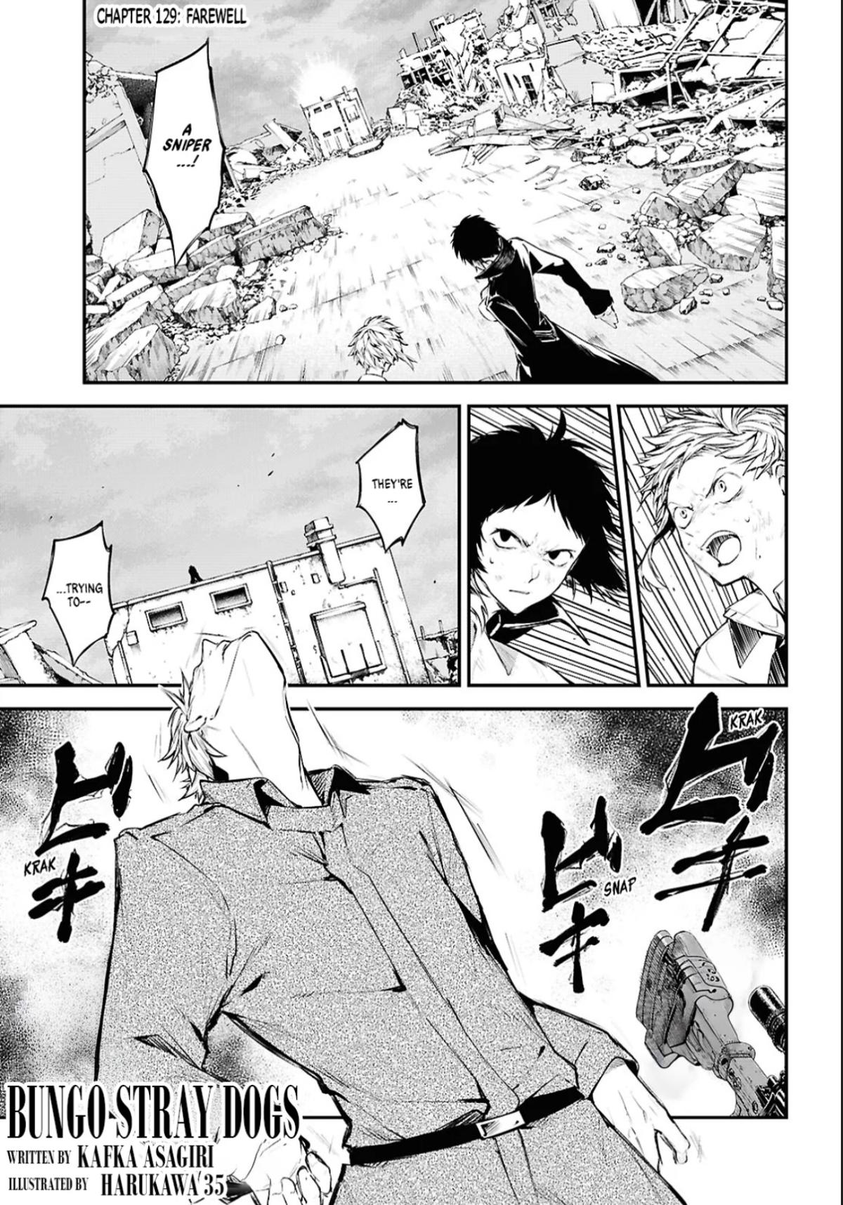 Read Bungo Stray Dogs Manga Online