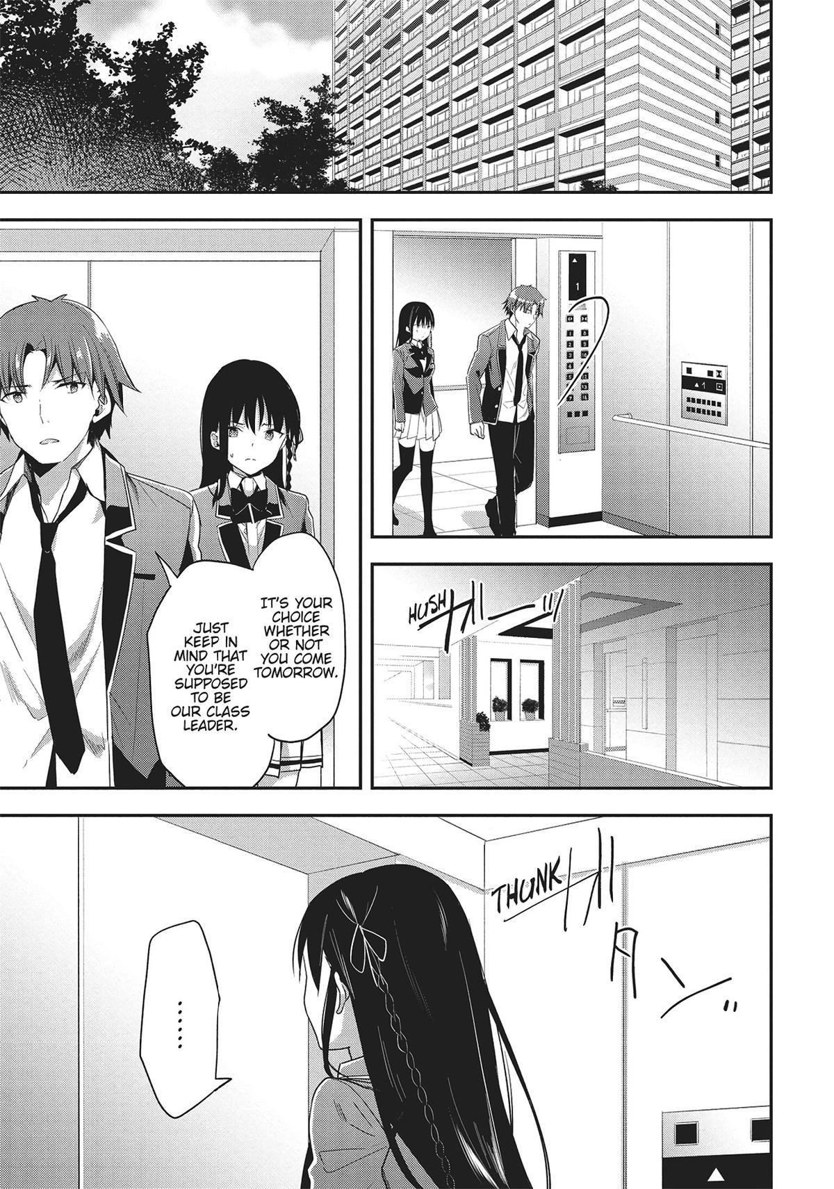 Read Classroom of the Elite Manga Online