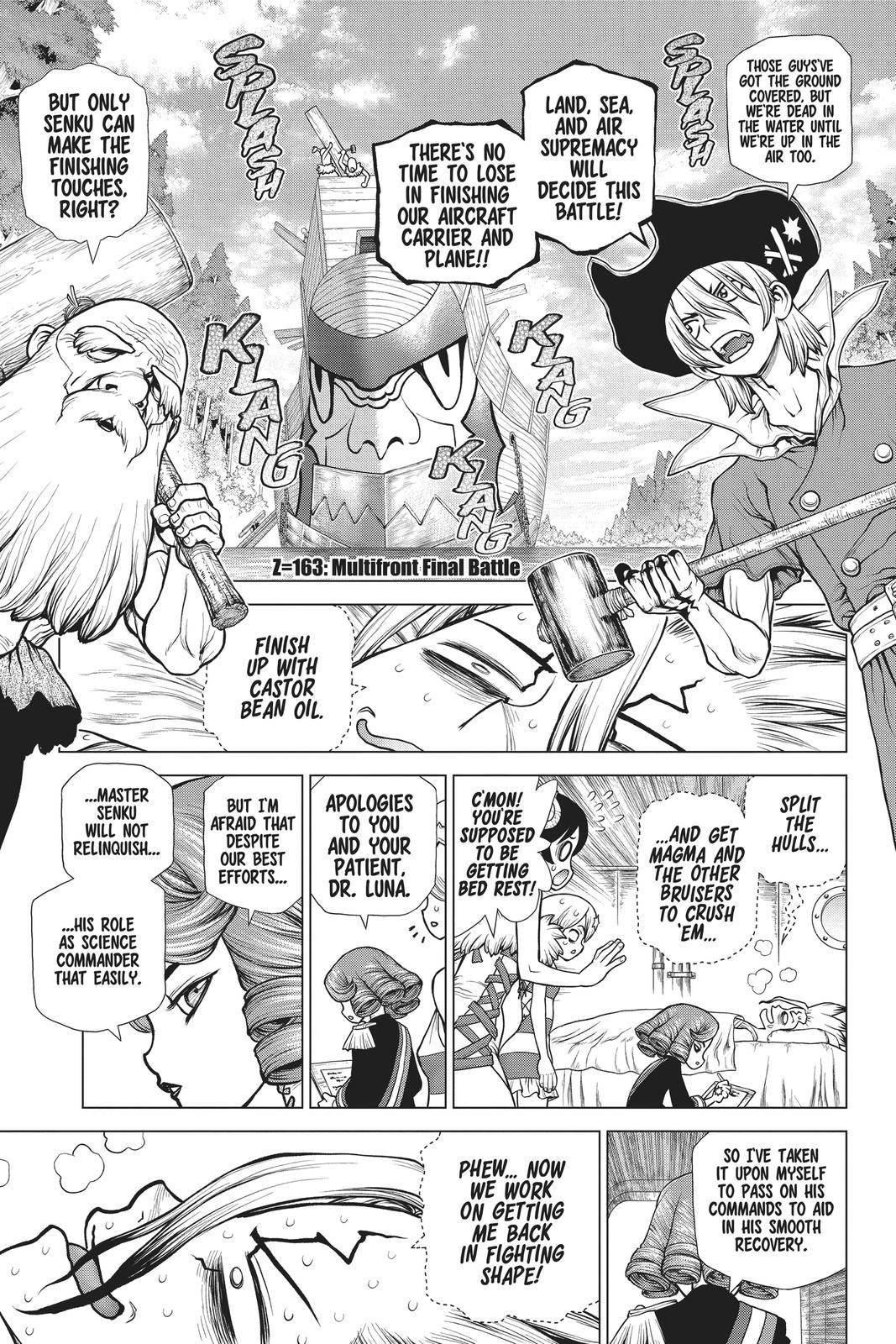 Read Dr STONE Manga Online