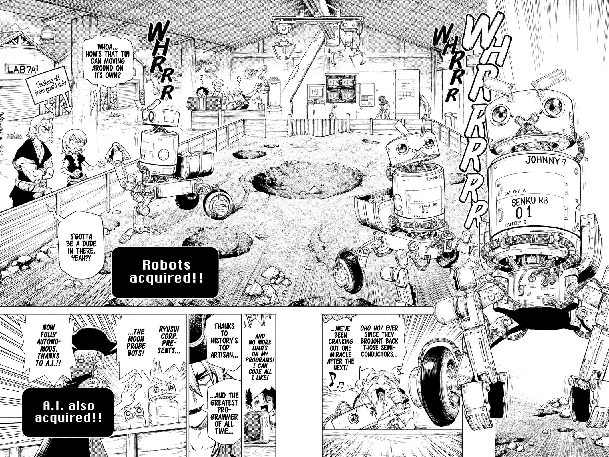 Read Dr STONE Manga Online