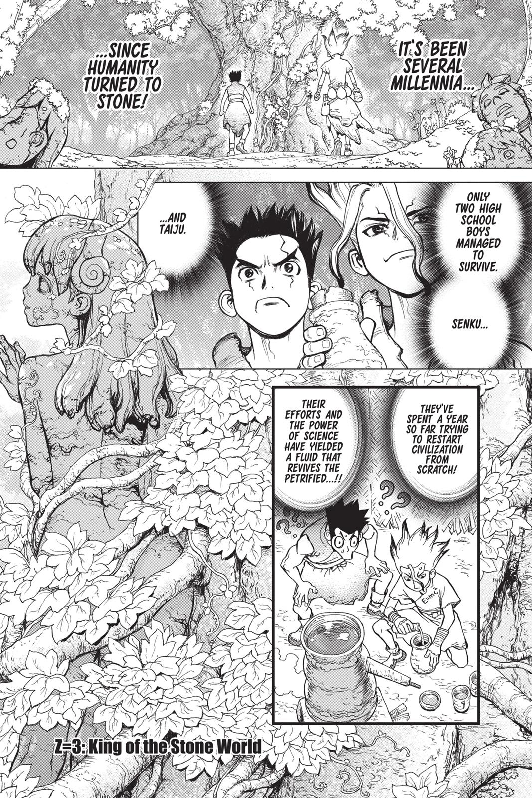 Read Dr STONE Manga Online