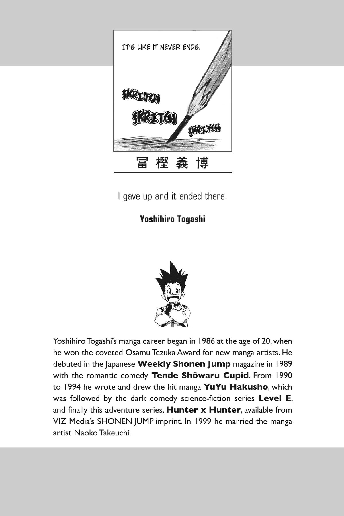 Read Hunter x Hunter Manga Online