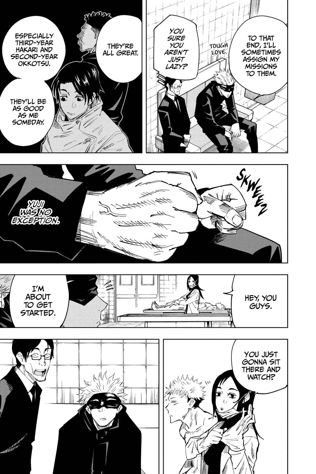 Read Jujutsu Kaisen Manga Online