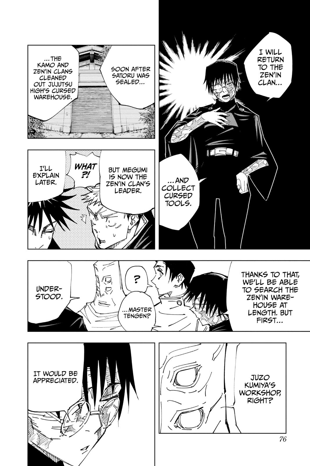 Read Jujutsu Kaisen Manga Online