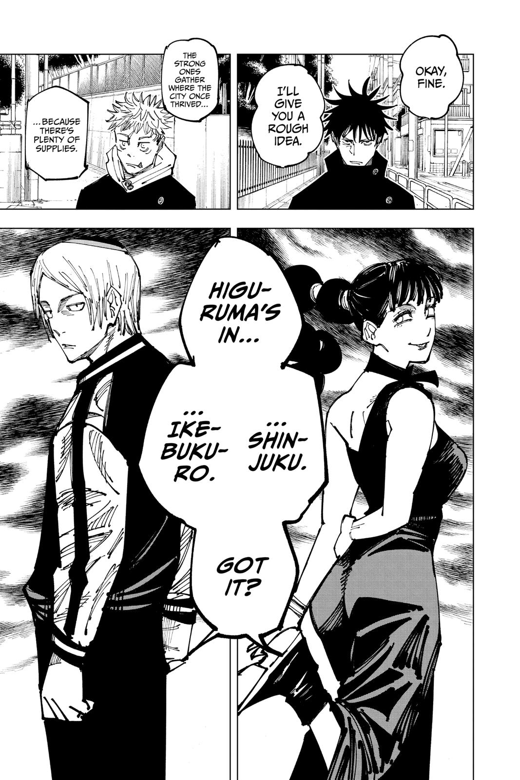 Read Jujutsu Kaisen Manga Online