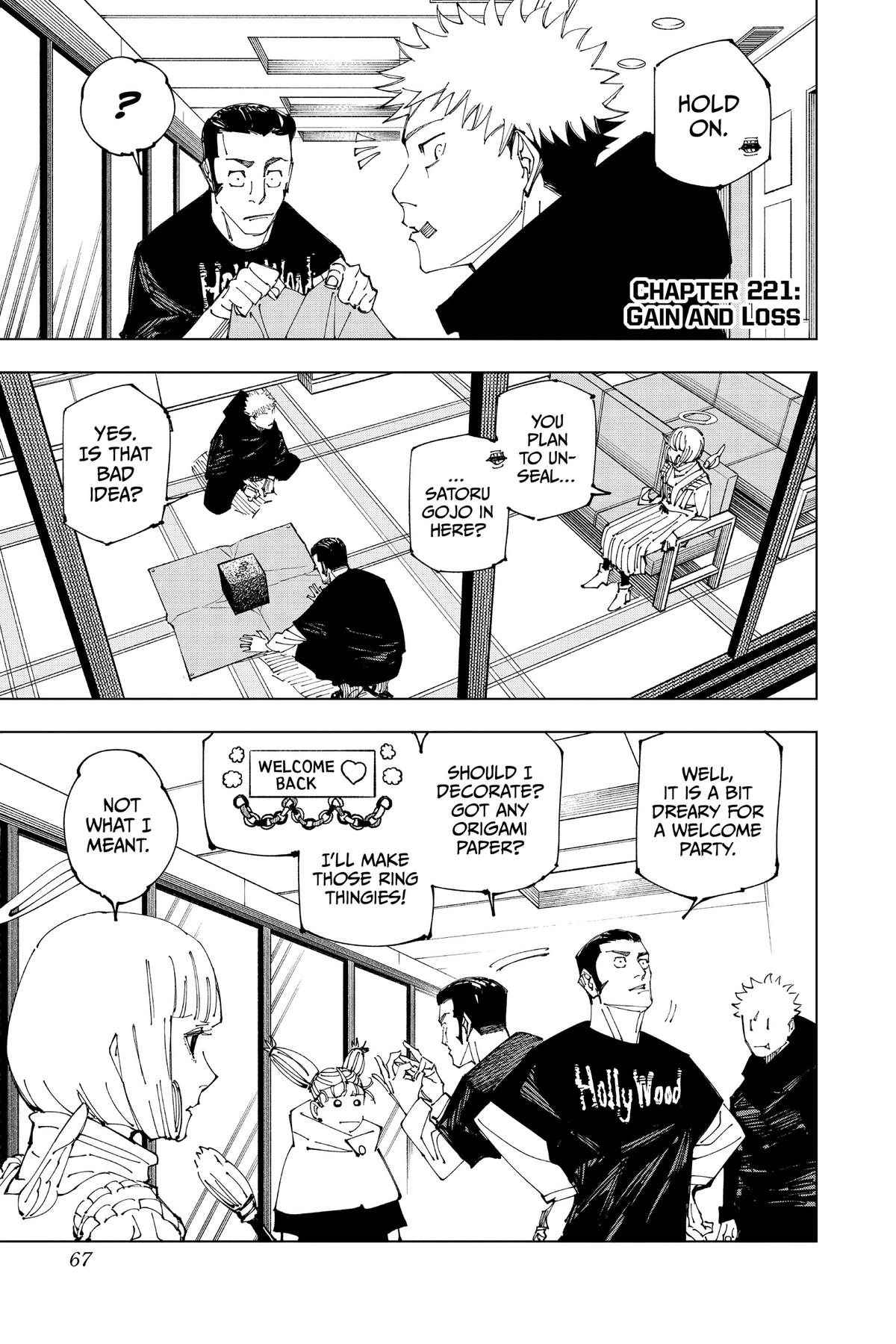 Read Jujutsu Kaisen Manga Online