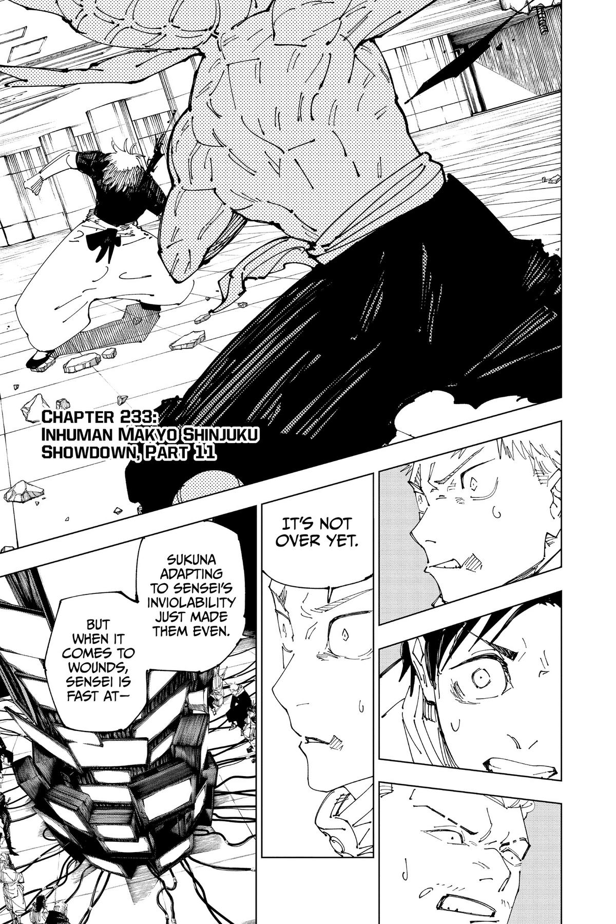 Read Jujutsu Kaisen Manga Online