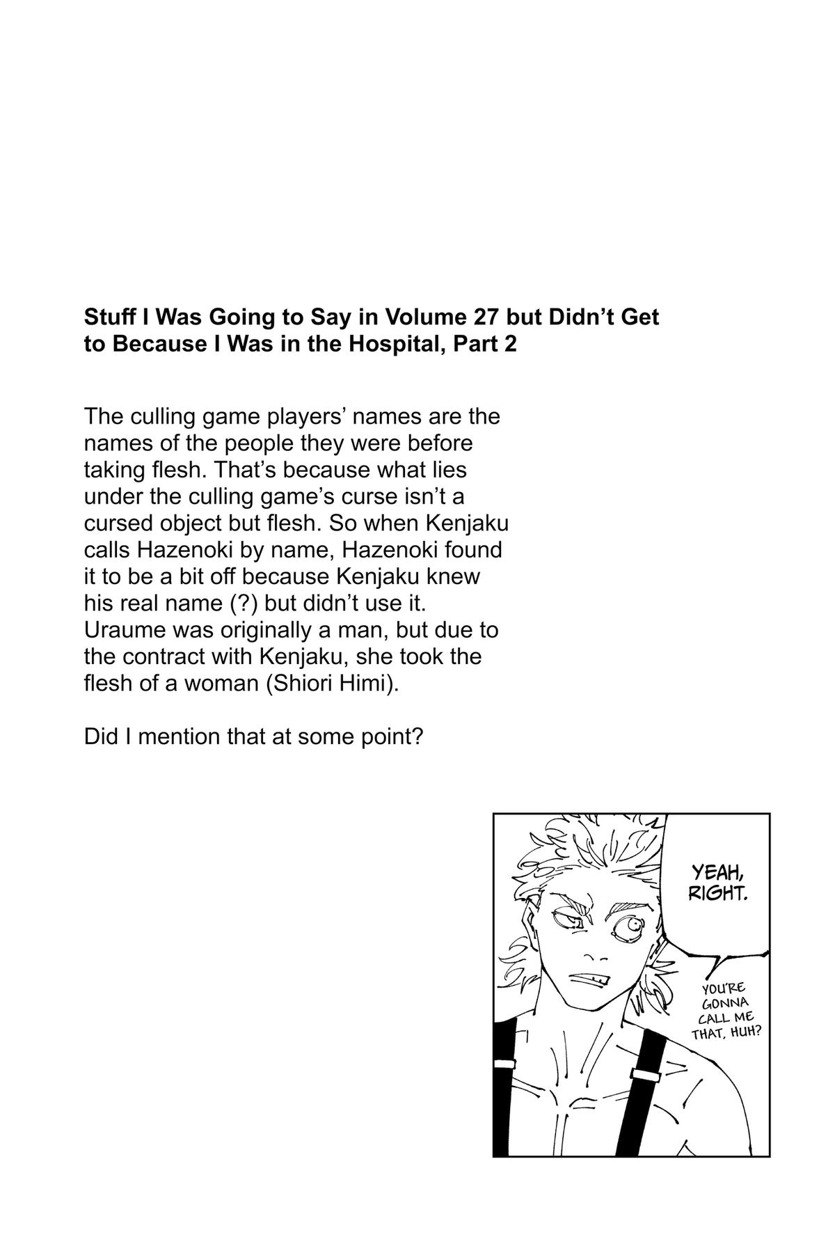 Read Jujutsu Kaisen Manga Online
