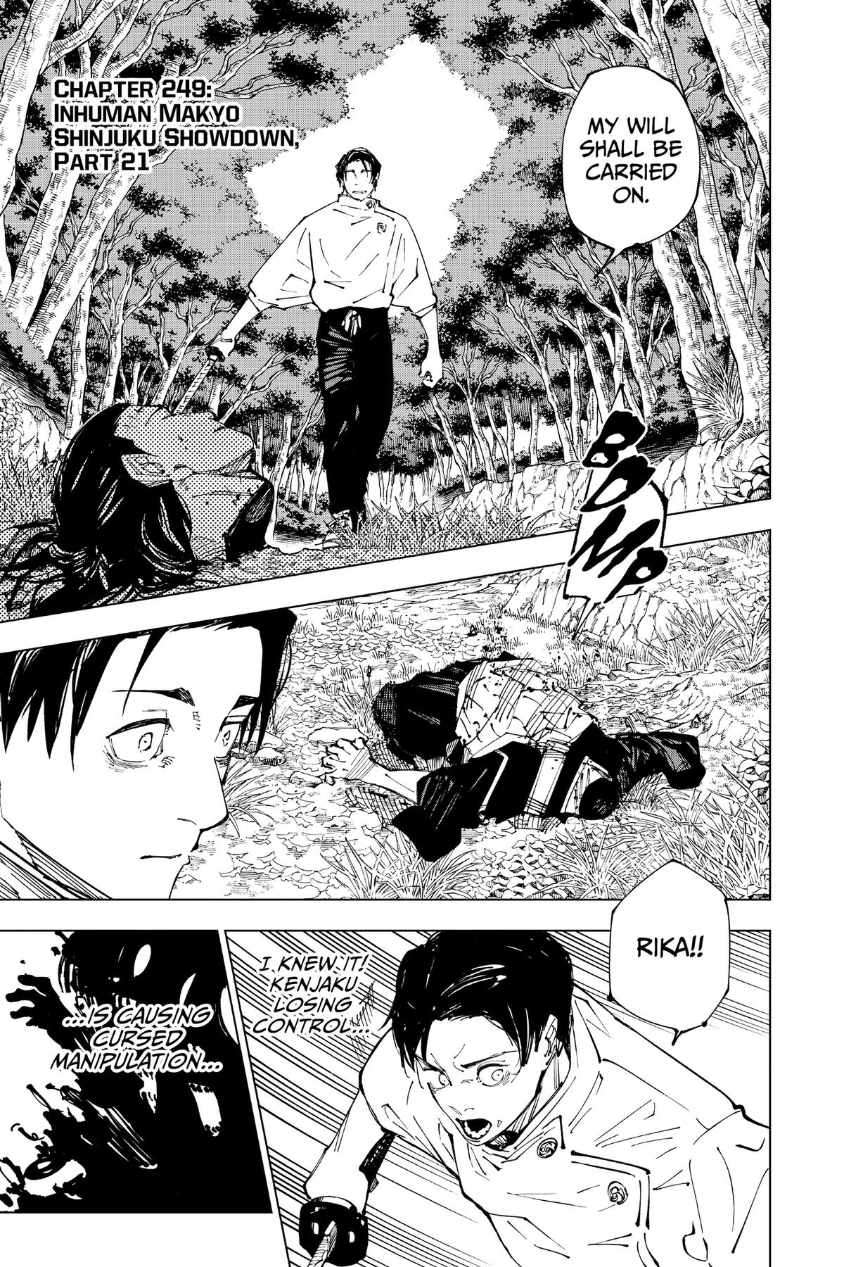 Read Jujutsu Kaisen Manga Online