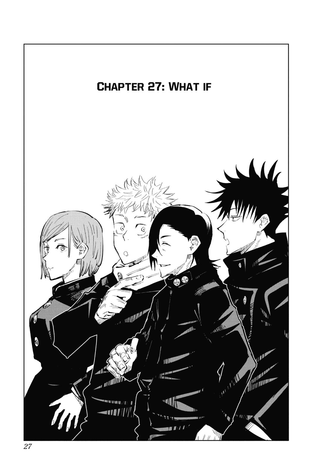 Read Jujutsu Kaisen Manga Online
