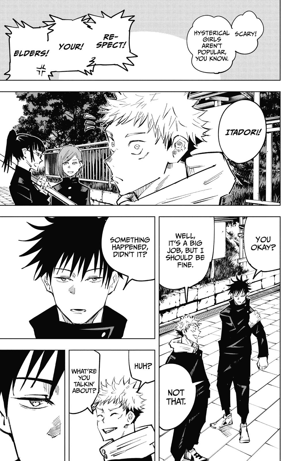 Read Jujutsu Kaisen Manga Online