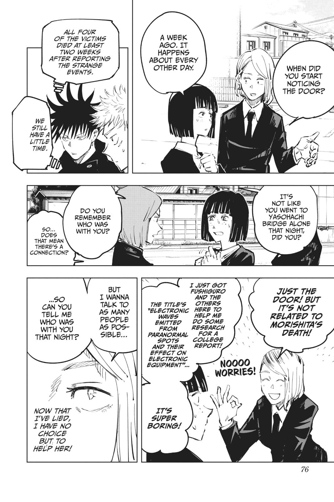 Read Jujutsu Kaisen Manga Online