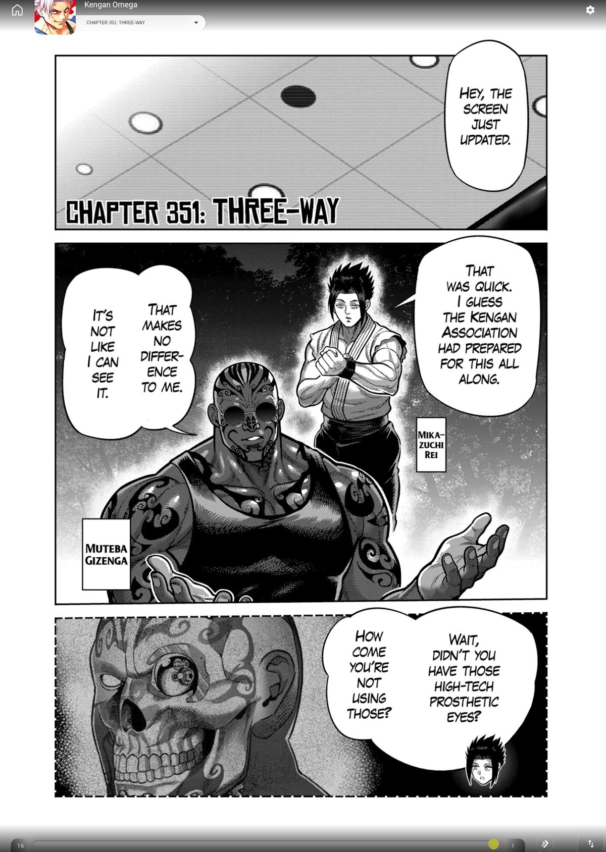Read Kengan Omega Manga Online