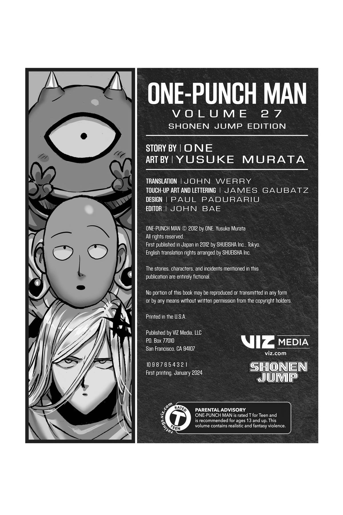 Read One Punch Man Manga Online