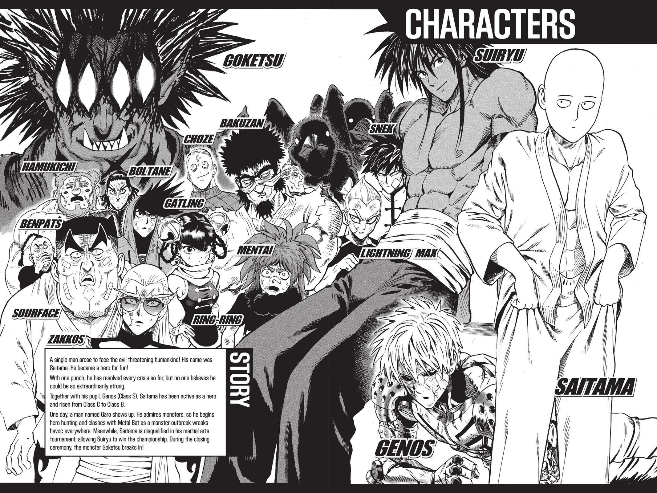 Read One Punch Man Manga Online