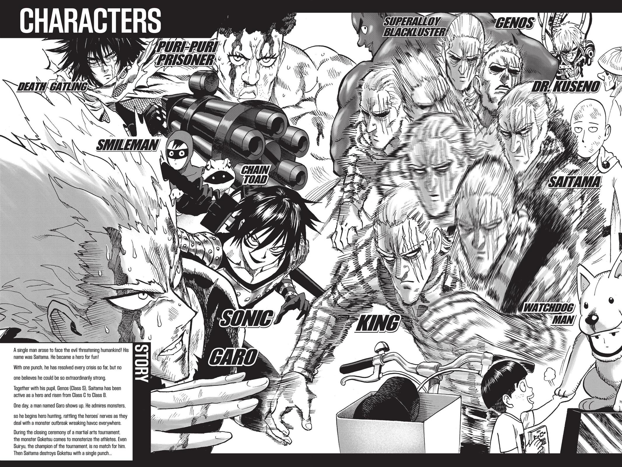 Read One Punch Man Manga Online