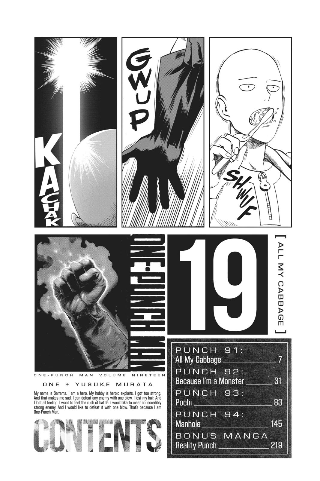 Read One Punch Man Manga Online