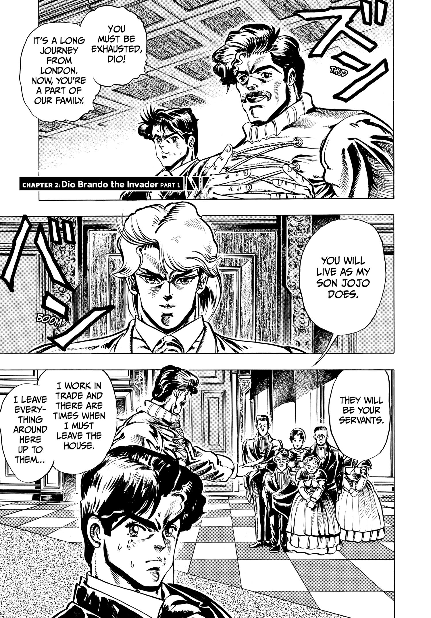 Read Phantom Blood Manga Online