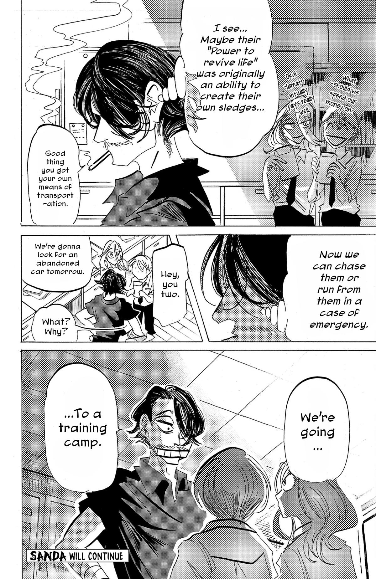 Read Sanda Manga Online