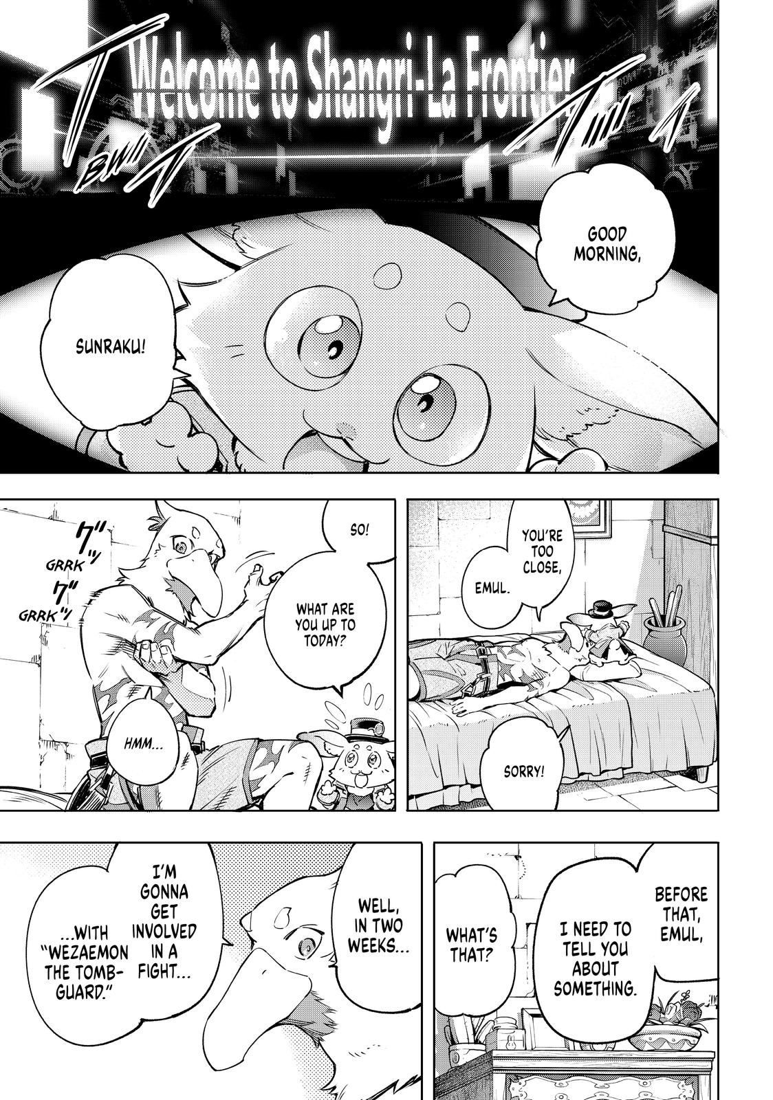 Read Shangri La Frontier Manga Online