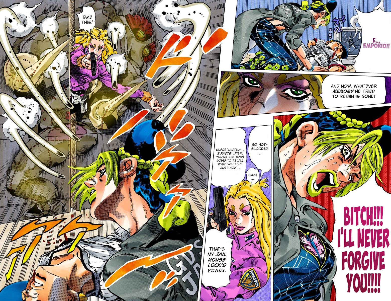 Read Stone Ocean Manga Online
