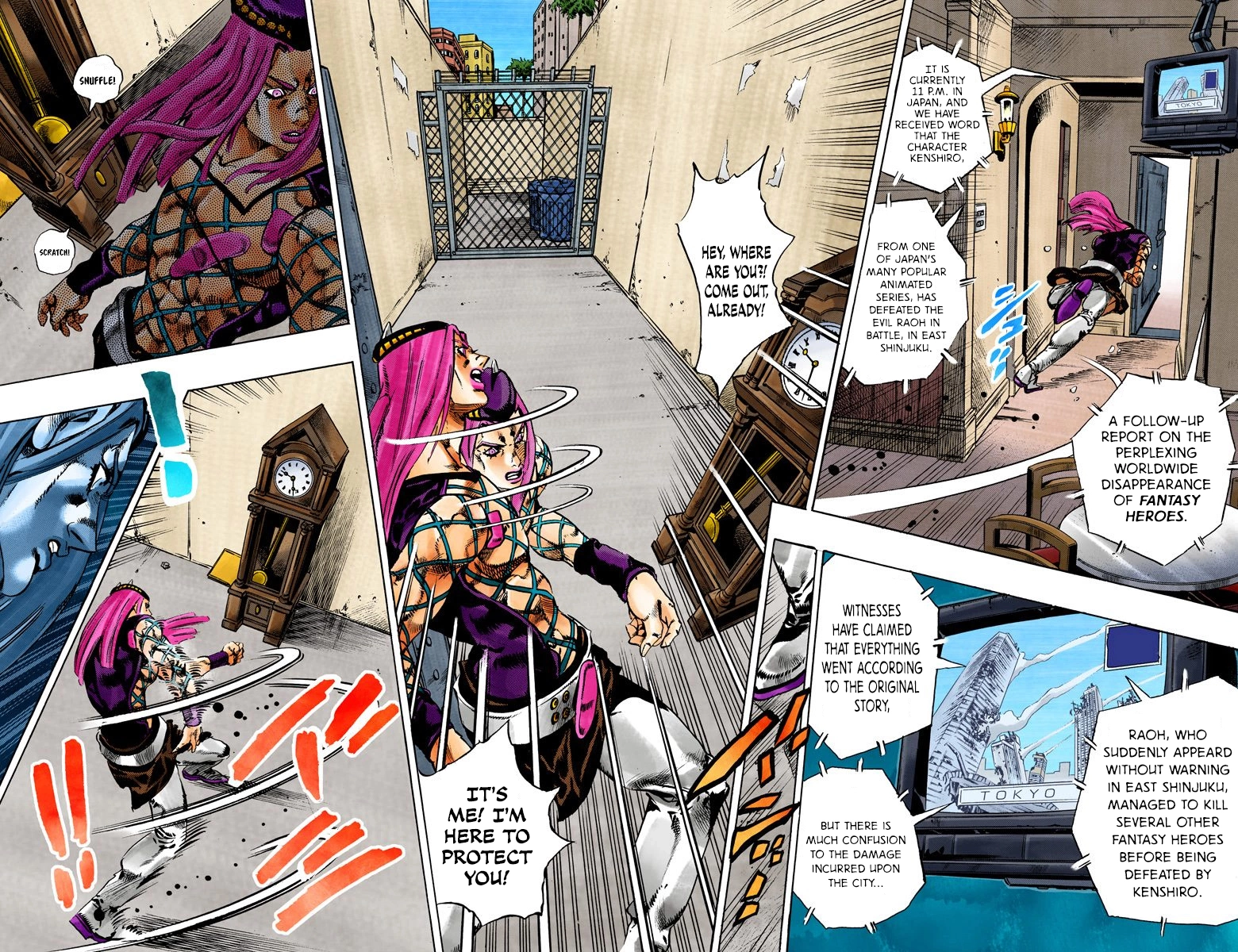 Read Stone Ocean Manga Online