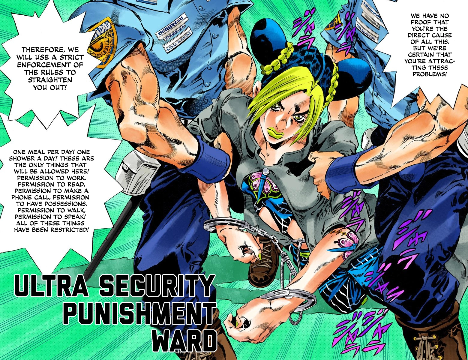 Read Stone Ocean Manga Online