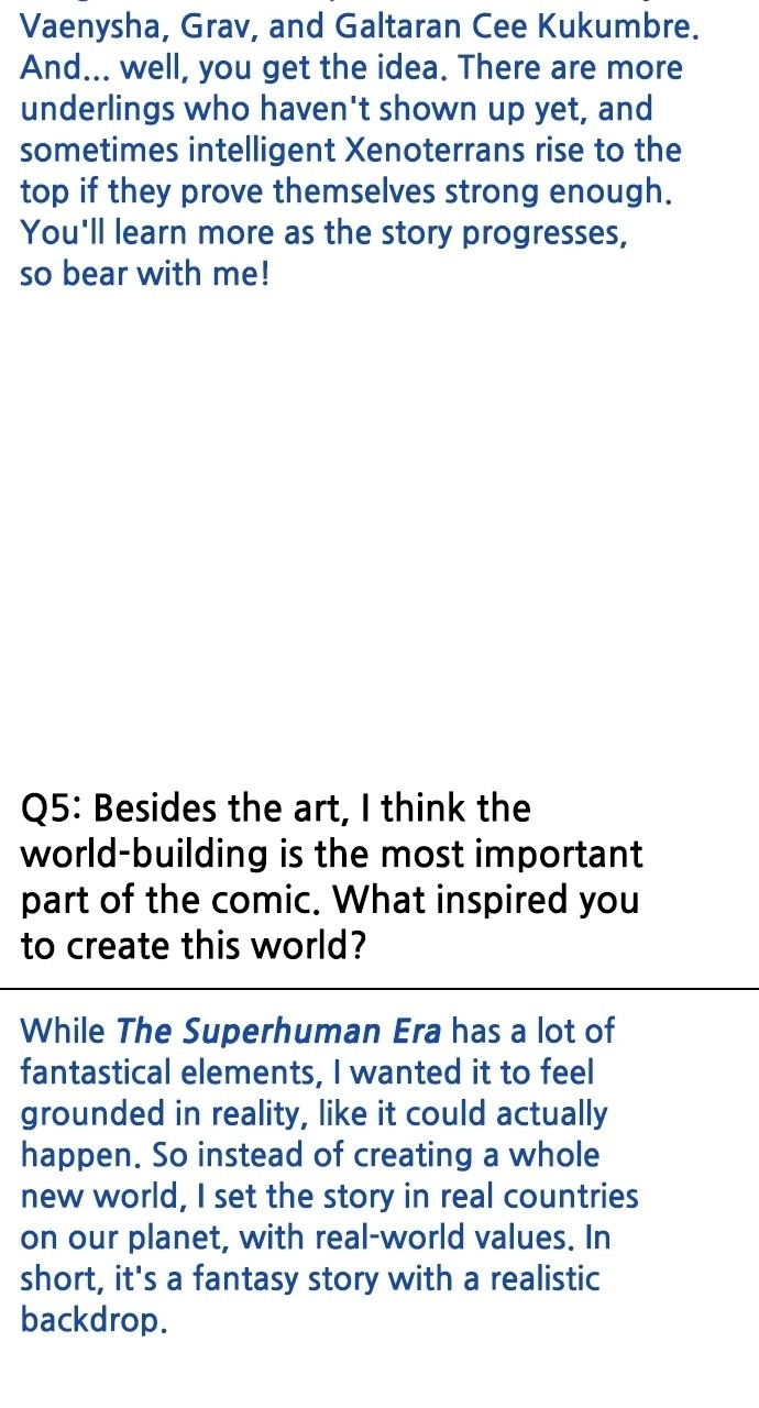 Read Superhuman Era Manga Online