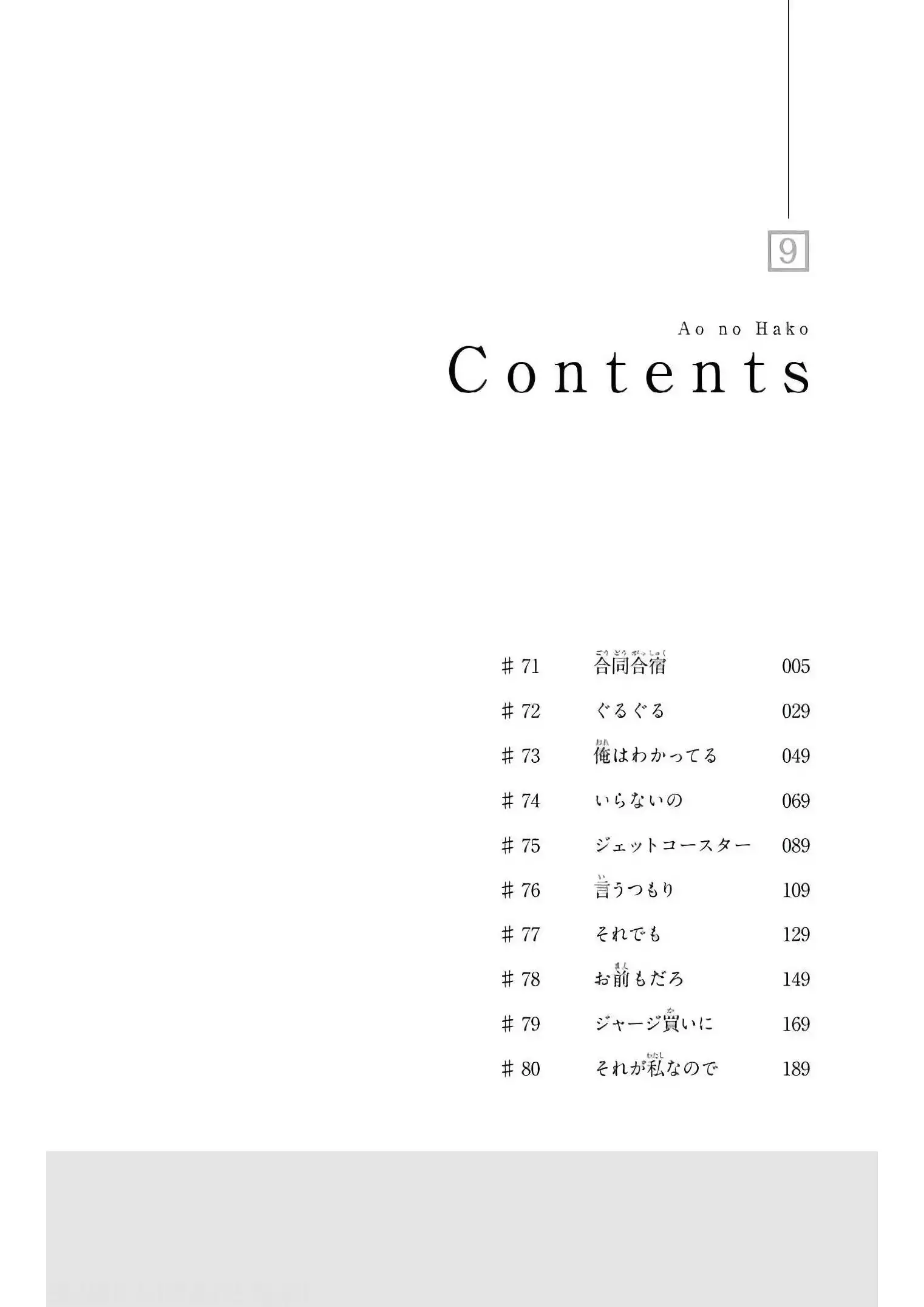 Read Blue Box ES Manga Online