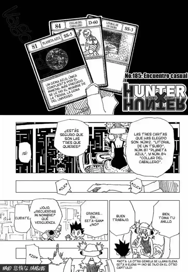 Read Hunter x Hunter ES Manga Online
