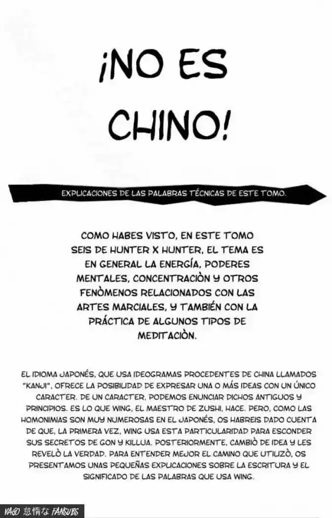 Read Hunter x Hunter ES Manga Online
