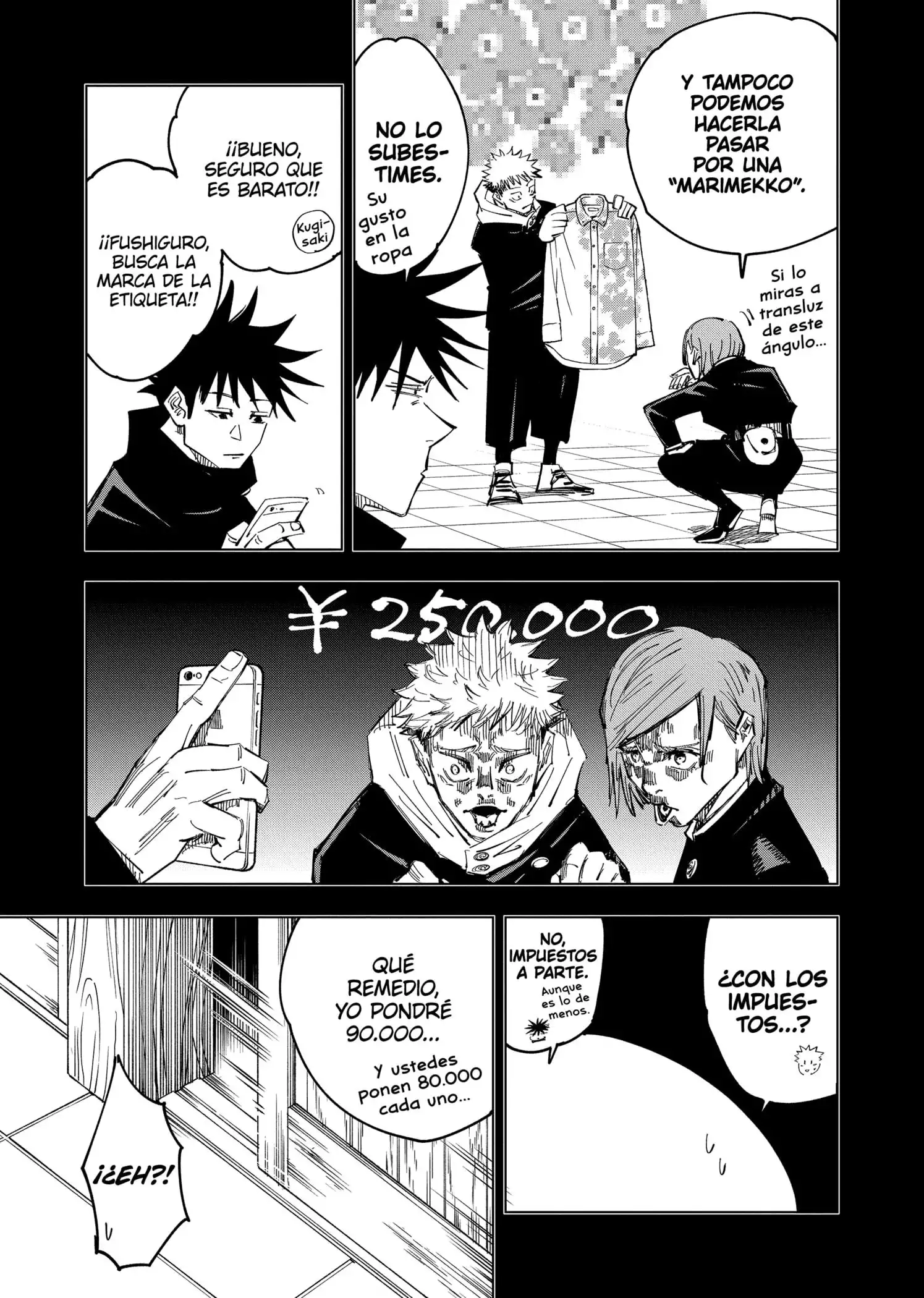 Read Jujutsu Kaisen ES Manga Online