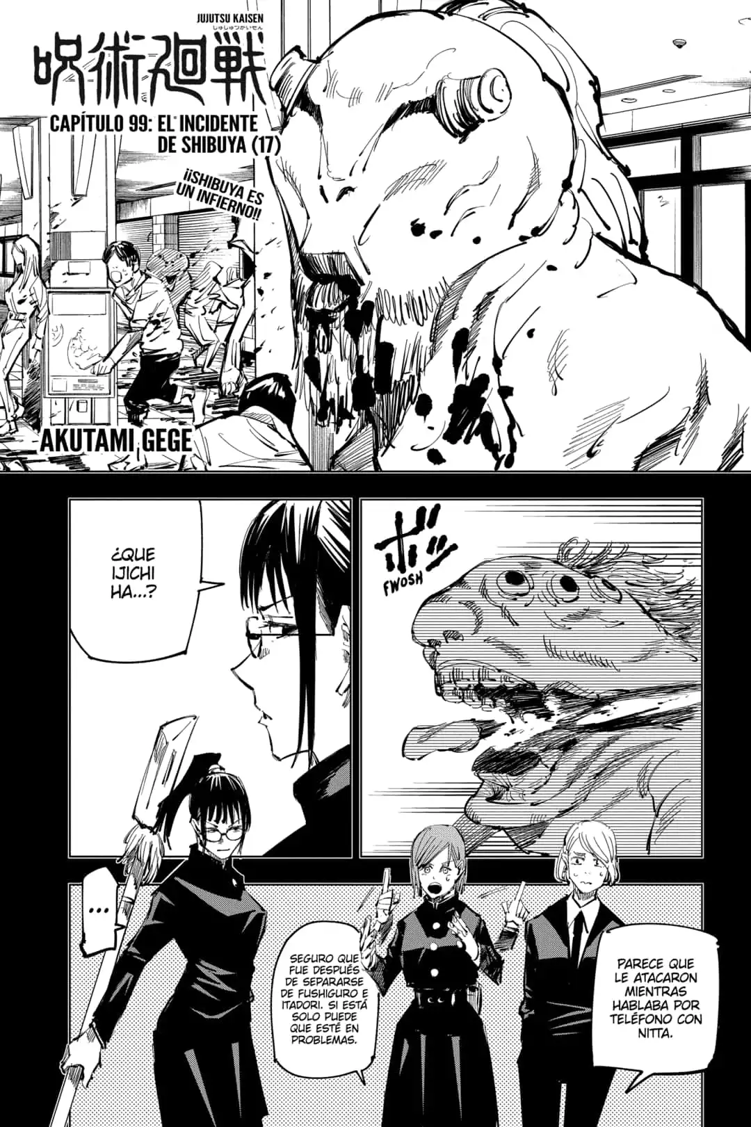 Read Jujutsu Kaisen ES Manga Online
