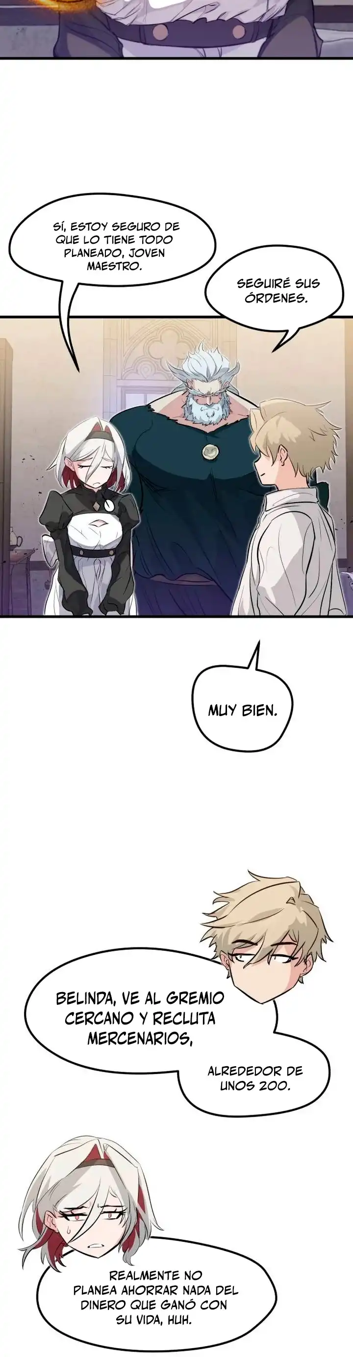 Read Las Conspiraciones Del Mercenario Regresado ES Manga Online