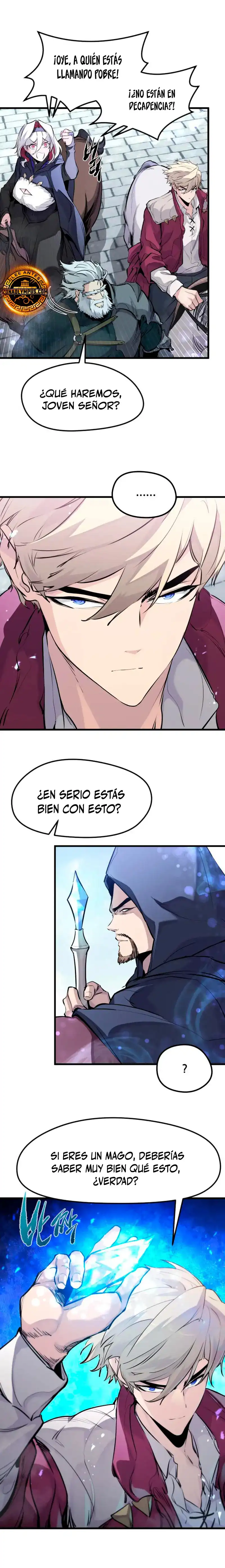Read Las Conspiraciones Del Mercenario Regresado ES Manga Online