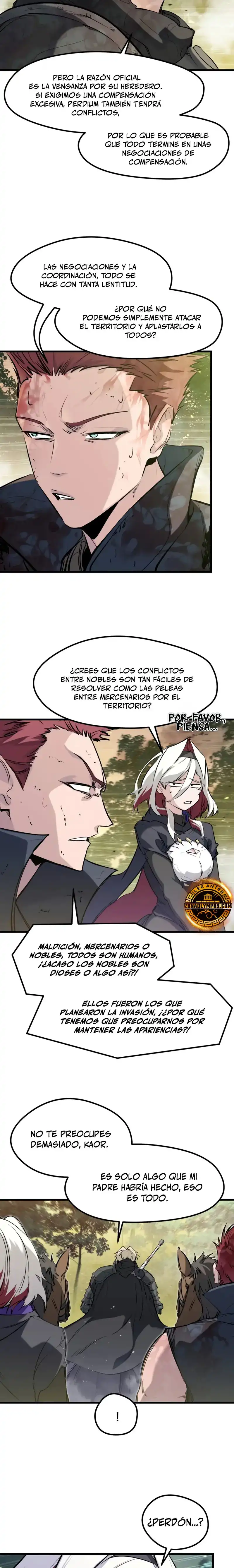 Read Las Conspiraciones Del Mercenario Regresado ES Manga Online