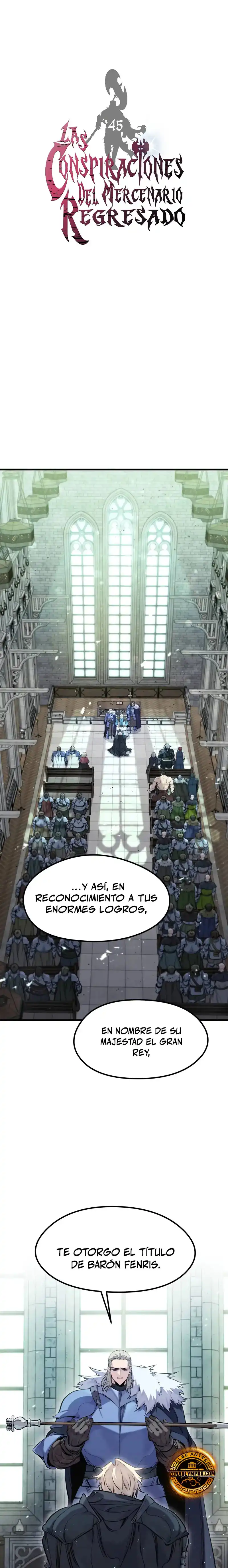 Read Las Conspiraciones Del Mercenario Regresado ES Manga Online