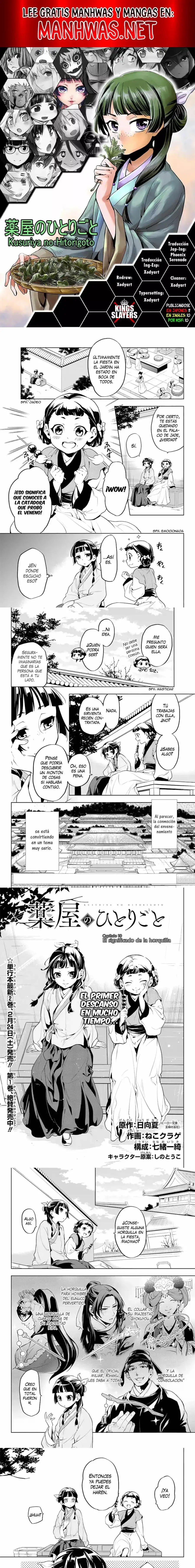Read Los Diarios de la Boticaria ES Manga Online