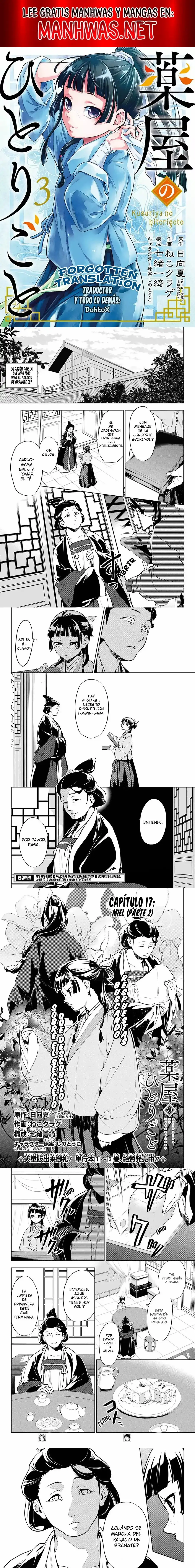 Read Los Diarios de la Boticaria ES Manga Online
