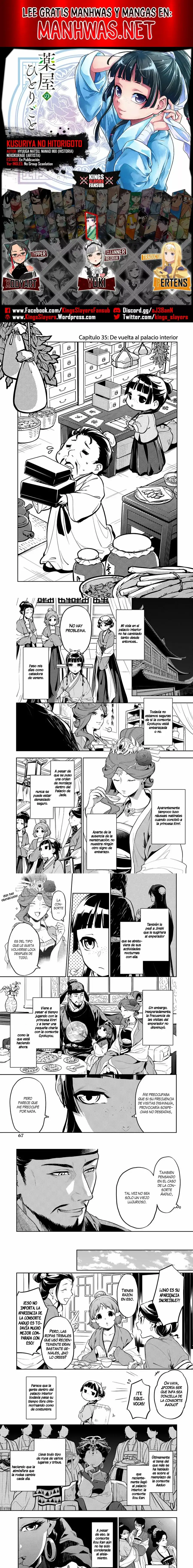 Read Los Diarios de la Boticaria ES Manga Online