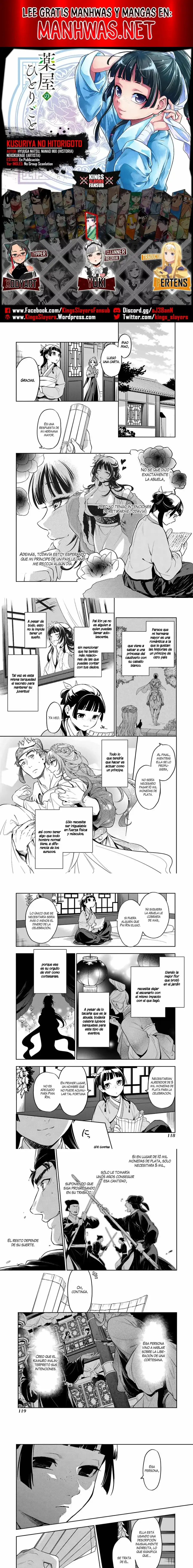 Read Los Diarios de la Boticaria ES Manga Online
