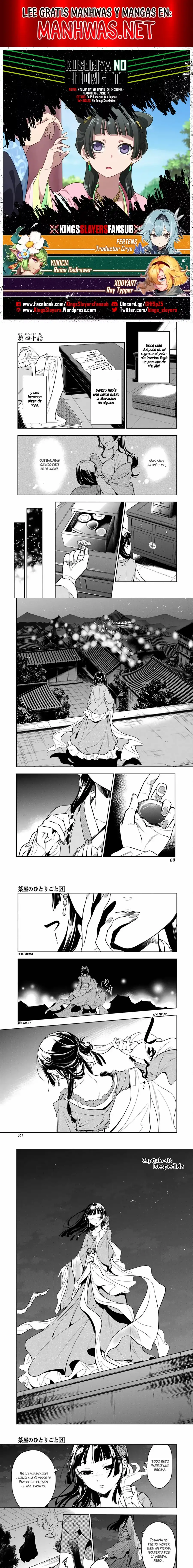 Read Los Diarios de la Boticaria ES Manga Online