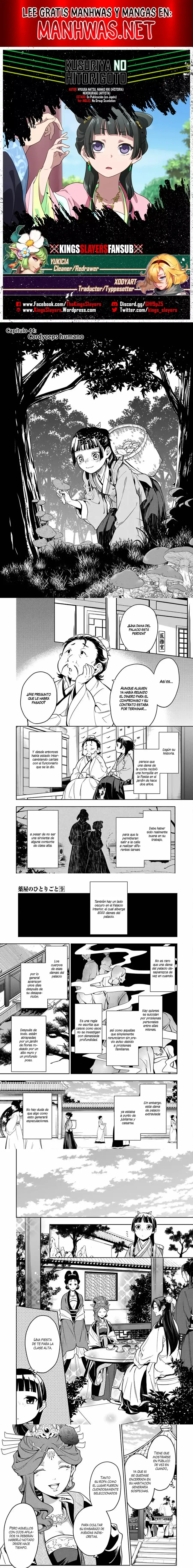 Read Los Diarios de la Boticaria ES Manga Online
