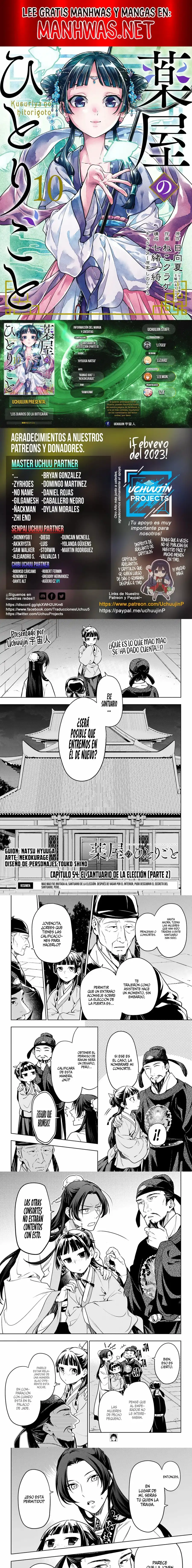 Read Los Diarios de la Boticaria ES Manga Online