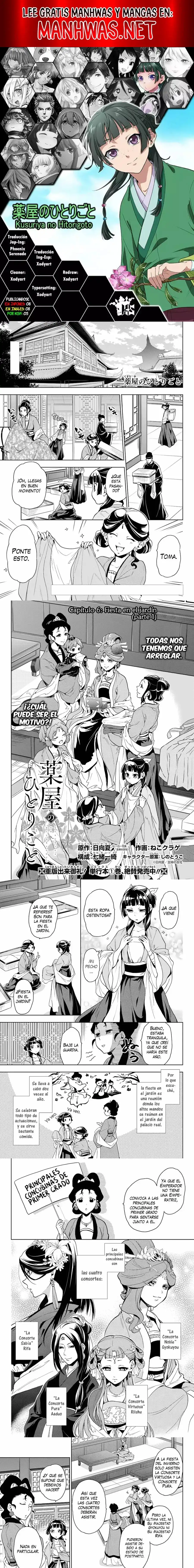 Read Los Diarios de la Boticaria ES Manga Online